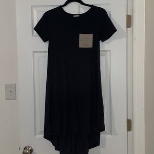Lularoe Carly Dress w/pocket XXS Black!!!